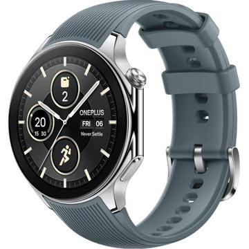 OnePlus Watch 2 5491100054 - 5ATM, IP68 - Stralend Staal