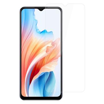 Oppo A59 Glazen Screenprotector - 9H - Case Friendly - Doorzichtig