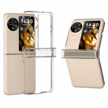 Oppo Find N3 Flip Kunststof Hoesje - Doorzichtig