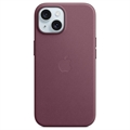 iPhone 15 Apple FineWoven Cover met MagSafe MT3E3ZM/A - Moerbei