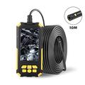 P50 10m Industriële Endoscoop met Dubbele Lens 8mm 2MP HD 1080P Beeldscherm Borescope Inspectiecamera