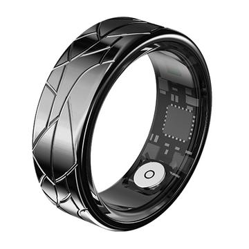 PX02 Crack Design Multifunctionele Smart Ring met Fotobediening - Maat: 18.2mm