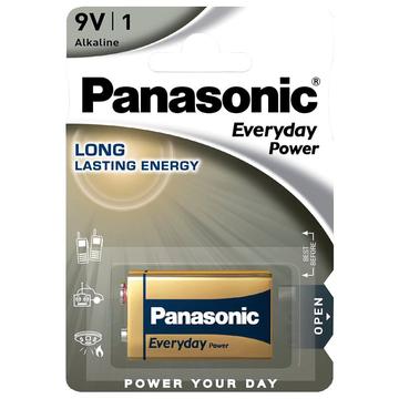 Panasonic Alkalinebatterij Everyday Power 6LR61/9V