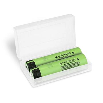 Panasonic NCR-18650B 18650 Lithium-ion oplaadbare batterij - 3400mAh - 2 stuks.