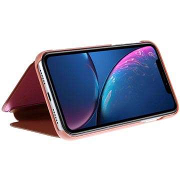 Luxury Series Mirror View iPhone XR Flip Cover