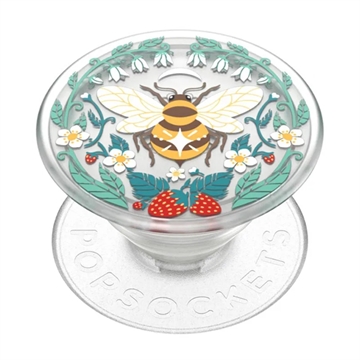 PopSockets PlantCore Uitbreiding Stand & Grip - Bee Boho