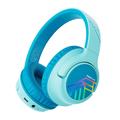 PowerLocus Bobo draadloze over-ear-koptelefoon voor kinderen - Blauw