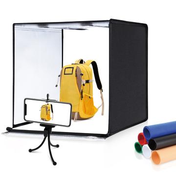 Puluz PU5060 Draagbaar Fotohokje/Softbox - 60cm, 60W, 5500K