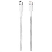 Puro Fabric Ultra-Strong USB-C / Lightning-kabel - 2m, 20W