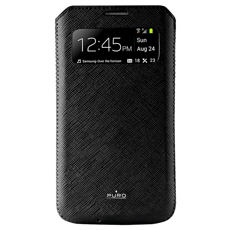 gebrek Moskee Opstand Samsung Galaxy S4 Puro Slim Essential Hoesje - Zwart