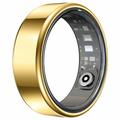 R99 Fitness & Wellness Smart Ring met Oplaadetui - Maat: 12/21.5mm - Goud