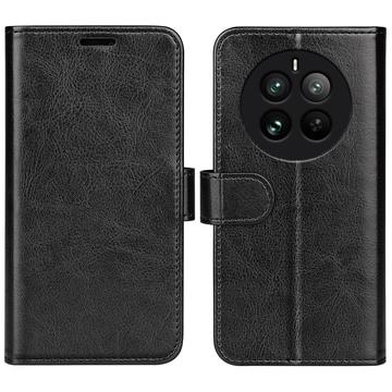 Realme 12 Pro/12 Pro+ Portemonnee Hoesje met Magneetsluiting - Zwart