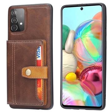 Samsung Galaxy A53 5G Retro Style Hoesje met Portemonnee