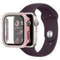 Strass Decoratief Apple Watch SE (2022)/SE/6/5/4 Cover met Screenprotector - 44mm