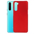 OnePlus Nord Rubberized Hoesje - Rood