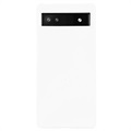 Google Pixel 6a Geruberiseerd Kunststof Cover - Wit