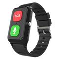 S8 GPS Slimme Armband voor Ouderen - Zwart