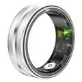 SR03 Ultradunne Multifunctionele Smart Ring - Maat: 12/21.5mm - Zilver