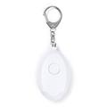 Safe Sound Persoonlijk Alarm Sleutelhanger 130db Zelfverdedigingsalarm Noodzaklamp - Wit