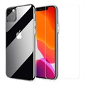 Saii 2-in-1 iPhone 11 Pro TPU Hoesje & Glazen Screenprotector