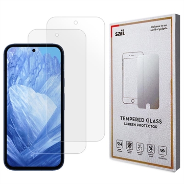 Google Pixel 8a Saii 3D Premium Glazen Screenprotector - 2 St.