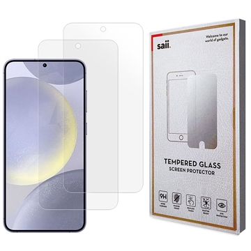 Samsung Galaxy S25+ Saii 3D Premium Glazen Screenprotector - 2 St.