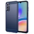 Samsung Galaxy A05s Geborsteld TPU Hoesje - Koolstofvezel