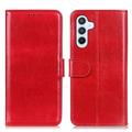 Samsung Galaxy A05s Portemonnee Hoesje met Magneetsluiting - Rood