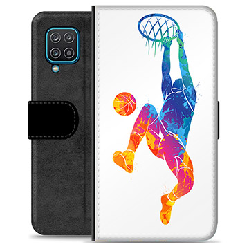 Samsung Galaxy A12 Premium Wallet Hoesje - Slam Dunk