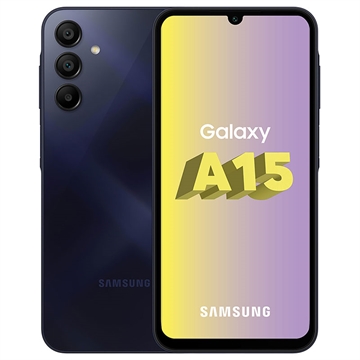 Samsung Galaxy A15 - 128GB - Blauw Zwart