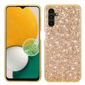 Samsung Galaxy A15 Glitter Series Hybride Hoesje - Goud