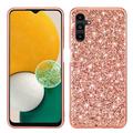 Samsung Galaxy A15 Glitter Series Hybride Hoesje - Rose Gold