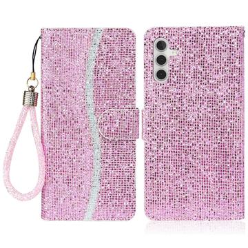 Samsung Galaxy A16 Stijlvol Glitter Portemonnee Hoesje