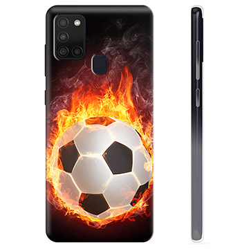 Samsung Galaxy A21s TPU Hoesje - Voetbalvlam