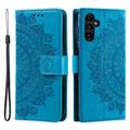 Samsung Galaxy A26 Mandala Series Portemonnee-hoesje - Blauw