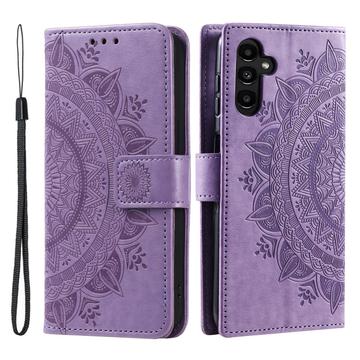 Samsung Galaxy A26 Mandala Series Portemonnee-hoesje - Paars