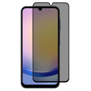 Samsung Galaxy A26 Privacy Full Cover Glazen Screenprotector - Zwarte Rand