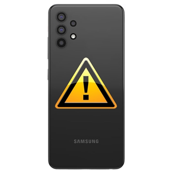 Samsung Galaxy A32 4G Batterij Cover Reparatie - Zwart