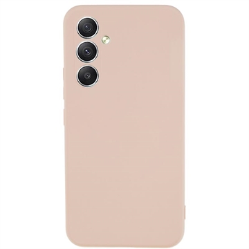 Samsung Galaxy A34 5G Anti-Vingerafdruk Mat TPU Hoesje - Roze