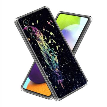 Samsung Galaxy A35 Stijlvolle Ultradunne TPU Hoesje - Pioen