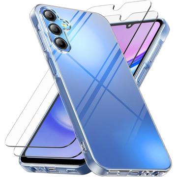 Samsung Galaxy A36 Saii 2-in-1 TPU Hoesje & Glazen Screenprotector