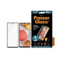 Samsung Galaxy A42 5G PanzerGlass CF AntiBacterial Glazen Screenprotector - Case Friendly - Zwarte Rand