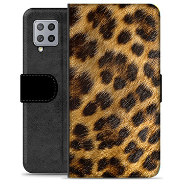 Samsung Galaxy A42 5G Premium Wallet Hoesje - Luipaard