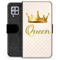 Samsung Galaxy A42 5G Premium Portemonnee Hoesje - Queen