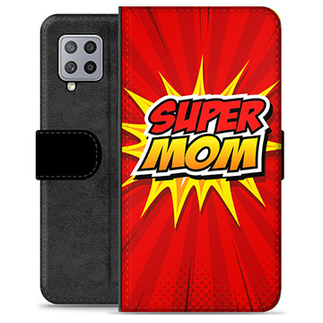 Samsung Galaxy A42 5G Premium Portemonnee Hoesje - Super Mom