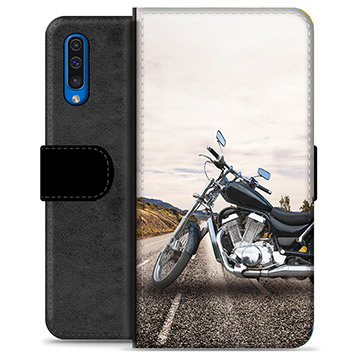 Samsung Galaxy A50 Premium Portemonnee Hoesje - Motor