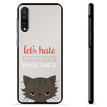 Samsung Galaxy A50 beschermhoes - Angry Cat