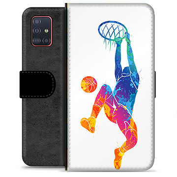 Samsung Galaxy A51 Premium Wallet Hoesje - Slam Dunk