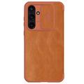 Samsung Galaxy A55 Nillkin Qin Pro Flip Cover - Bruin