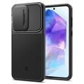 Samsung Galaxy A55 Spigen Optik Armor Hoesje - Zwart